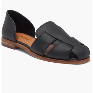 NEW Lucky Brand Danuka Black Woven Flats, size 9